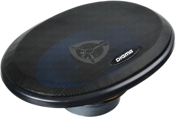 Колонки автомобильные Digma DCA-B693 300Вт 90дБ 4Ом 15x23см (6x9дюйм) (ком.:2кол.) коаксиальные трехполосные