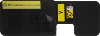 Картридж лазерный Cactus CS-TK5240Y TK-5240Y желтый (3000стр.) для Kyocera Ecosys M5526cdn/M5526cdw/P5026cdn/P5026cdw