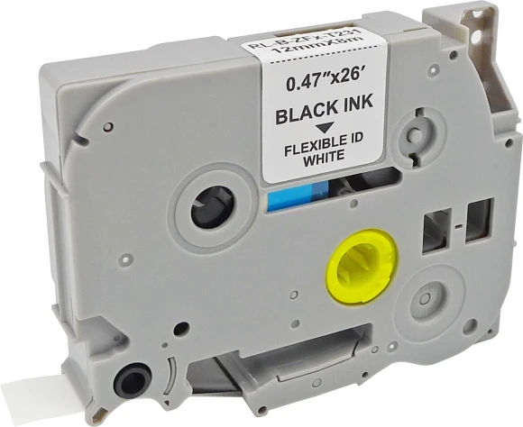 Картридж ленточный Cactus CS-TZEFX231 TZe-FX231 черный на белом 12x8 для Brother 1010/1280/1280VP/2700VP Картридж ленточный Cactus CS-TZEFX231 TZe-FX231 черный на белом 12x8 для Brother 1010/1280/1280VP/2700VP