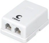 Кабель информационный Cabeus UTP-4P-Cat.5e-SOLID-OUT-PE-UV-100 кат.5E U/UTP 4 пары PE внешний 100м черный