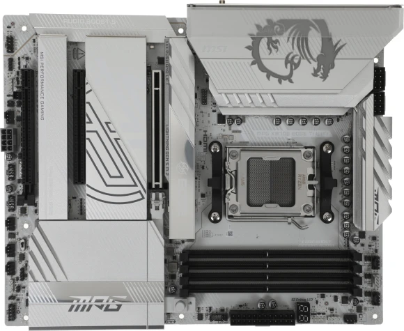 Материнская плата MSI MPG X870E EDGE TI WIFI Socket AM5 AMD X870E 4xDDR5 ATX AC`97 8ch(7.1) 5Gigabit RAID+HDMI Материнская плата MSI MPG X870E EDGE TI WIFI Socket AM5 AMD X870E 4xDDR5 ATX AC`97 8ch(7.1) 5Gigabit RAID+HDMI