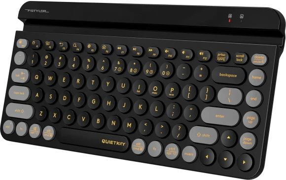 Клавиатура A4Tech FBK30 черный/серый USB беспроводная BT/Radio slim Multimedia (FBK30 BLACKCURRANT) Клавиатура A4Tech FBK30 черный/серый USB беспроводная BT/Radio slim Multimedia (FBK30 BLACKCURRANT)