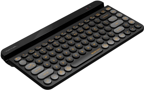 Клавиатура A4Tech FBK30 черный/серый USB беспроводная BT/Radio slim Multimedia (FBK30 BLACKCURRANT) Клавиатура A4Tech FBK30 черный/серый USB беспроводная BT/Radio slim Multimedia (FBK30 BLACKCURRANT)