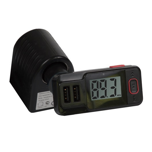 Автомобильный FM-модулятор Ritmix FMT-A775 черный MicroSD BT USB (15119075) Автомобильный FM-модулятор Ritmix FMT-A775 черный MicroSD BT USB (15119075)