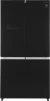 Холодильник Hitachi R-WB820VUC2 GBK 3-хкамерн. черный стекло инвертер