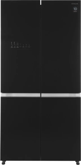 Холодильник Hitachi R-WB820VUC2 GBK 3-хкамерн. черный инвертер