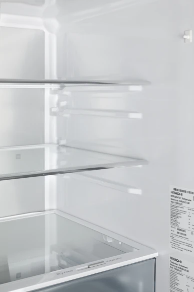 Холодильник Hitachi R-WB820VUC2 GBK 3-хкамерн. черный стекло инвертер