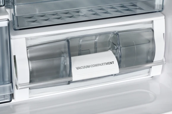 Холодильник Hitachi R-WB820VUC2 GBK 3-хкамерн. черный стекло инвертер