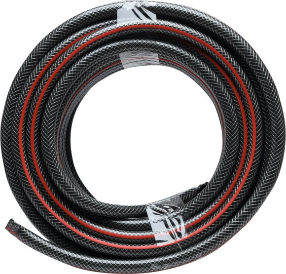 Шланг Вихрь 73/7/2/10 1/2" 25м поливочный армированный черный/красный