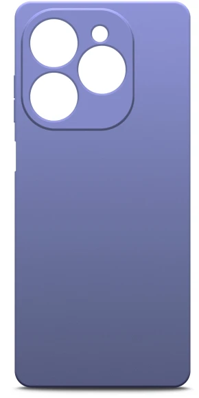 Чехол (клип-кейс) BoraSCO для Tecno Spark 20/20C/Go 2024/Pop 8 Microfiber Case лавандовый (72678)