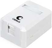 Кабель информационный Cabeus UTP-4P-CAT.6A-SOLID-PVC-GY кат.6A U/UTP 4 пары PVC внутренний 305м серый