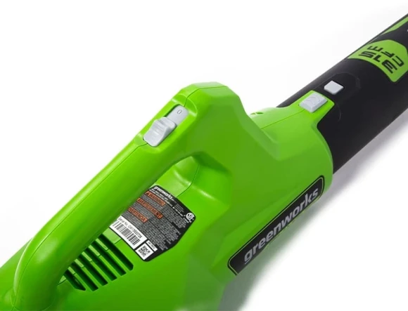 Воздуходувка Greenworks G24AB пит.:от аккум. зеленый/черный Воздуходувка Greenworks G24AB пит.:от аккум. зеленый/черный