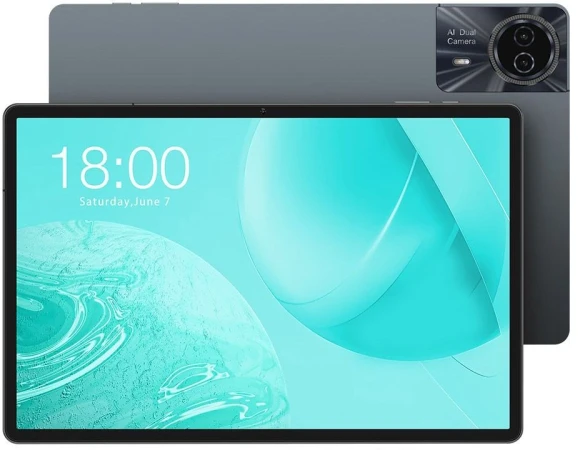 Планшет Teclast Odea S11 T606 (2.2) 8C RAM6Gb ROM256Gb 11" IPS 1920x1200 4G Android 14 серый 13Mpix 8Mpix BT WiFi microSD 1Tb 8000mAh 15hr