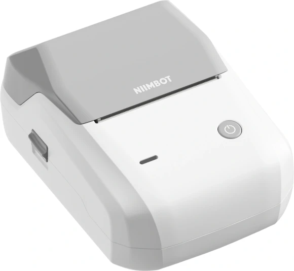 Термопринтер Niimbot B1 (1746887) 203dpi 50мм/с/USB/BT для печ.этик. серебристый Термопринтер Niimbot B1 (1746887) 203dpi 50мм/с/USB/BT для печ.этик. серебристый