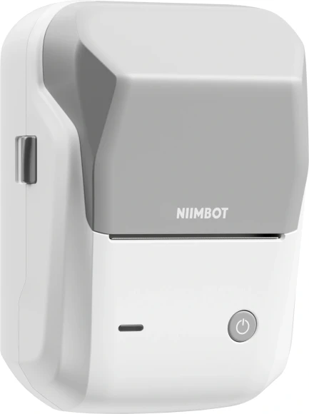 Термопринтер Niimbot B1 (1746887) 203dpi 50мм/с/USB/BT для печ.этик. серебристый Термопринтер Niimbot B1 (1746887) 203dpi 50мм/с/USB/BT для печ.этик. серебристый