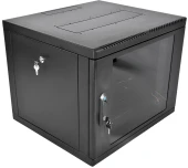 Шкаф коммутационный ЦМО (ШРН-М-9.650-9005) настенный 9U 600x650мм пер.дв.стекл 120кг черный 581мм 22.5кг 180град. 475мм IP20 металл Шкаф коммутационный ЦМО (ШРН-М-9.650-9005) настенный 9U 600x650мм пер.дв.стекл 120кг черный 581мм 22.5кг 180град. 475мм IP20 металл