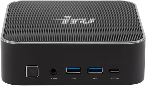 Неттоп IRU Tactio 525 Ryzen 9 6900HX (3.3) 32Gb SSD1Tb 680M Windows 11 Pro GbitEth WiFi BT 120W черный (2099147)