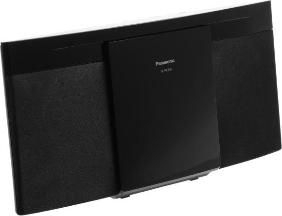 Микросистема Panasonic SC-HC200EG-K черный 20Вт CD CDRW FM USB BT