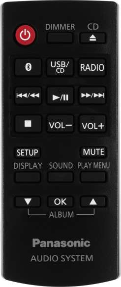 Микросистема Panasonic SC-HC200EG-K черный 20Вт CD CDRW FM USB BT