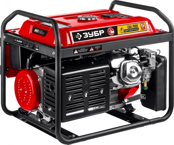 Генератор Зубр СБА-7000 7кВт Генератор Зубр СБА-7000 7кВт