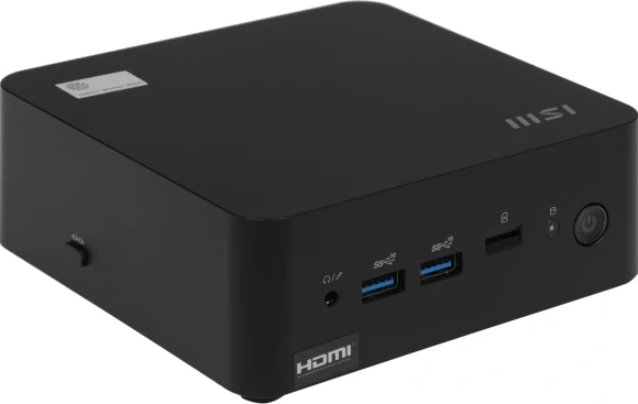 Неттоп MSI Cubi NUC 1M-053BRU Core 3 100U (1.2) Graphics CR без ОС 2xGbitEth WiFi BT 120W черный (936-B0B111-081)