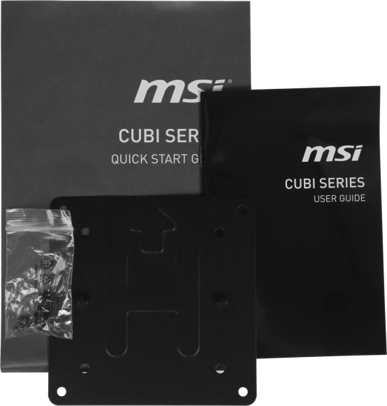 Неттоп MSI Cubi NUC 1M-053BRU Core 3 100U (1.2) Graphics CR без ОС 2xGbitEth WiFi BT 120W черный (936-B0B111-081)