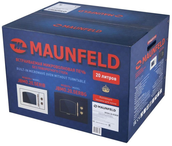 Микроволновая печь Maunfeld JBMO.20.5ERIB 20л. 700Вт слоновая кость (встраиваемая) Микроволновая печь Maunfeld JBMO.20.5ERIB 20л. 700Вт слоновая кость (встраиваемая)