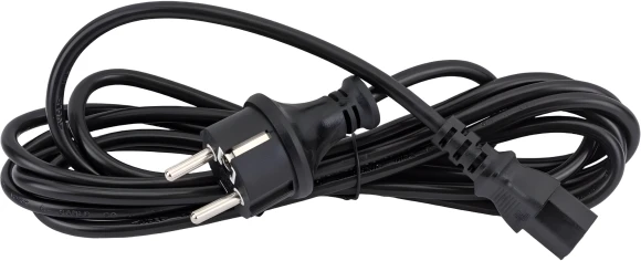 Шнур питания Lanmaster LAN-PP13/SH-3.0-BK C13-Schuko проводник.:3x0.75мм2 3м 220В черный