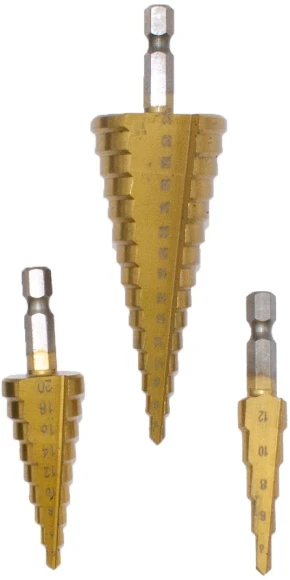 Набор сверл Turbosky SD1 по дер/мет/пласт (3пред.) для шуруповертов/дрелей Набор сверл Turbosky SD1 по дер/мет/пласт (3пред.) для шуруповертов/дрелей