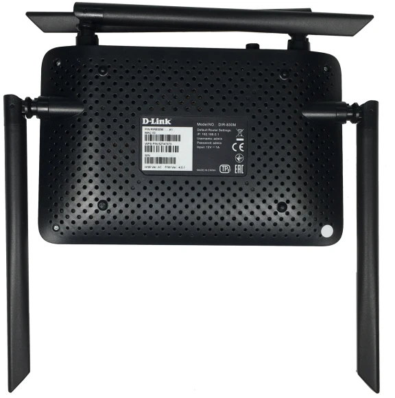 Роутер беспроводной D-Link DIR-830M/A1A AC1200 10/100/1000BASE-TX черный Роутер беспроводной D-Link DIR-830M/A1A AC1200 10/100/1000BASE-TX черный