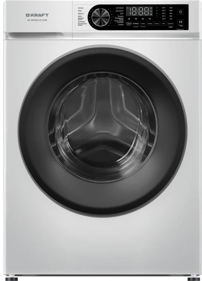 Стиральная машина Kraft KF-MDDS10123 W класс: A+++ загр.фронтальная макс.:10.5кг белый инвертор
