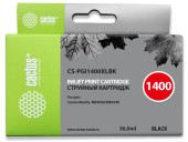 Картридж струйный Cactus CS-PGI1400XLBK PGI-1400 черный пигментный (36мл) для Canon MB2050/MB2350/MB2040/MB2340 с чипом Картридж струйный Cactus CS-PGI1400XLBK PGI-1400 черный пигментный (36мл) для Canon MB2050/MB2350/MB2040/MB2340 с чипом