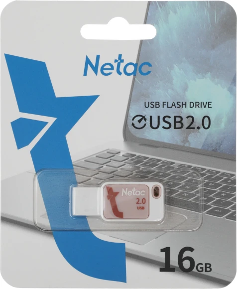 Флеш Диск Netac 16Gb UA31 NT03UA31N-016G-20PK USB2.0 розовый Флеш Диск Netac 16Gb UA31 NT03UA31N-016G-20PK USB2.0 розовый