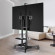 Стойка для телевизора Onkron TS1891 черный 50"-90" макс.100кг напольный мобильный Стойка для телевизора Onkron TS1891 черный 50"-90" макс.100кг напольный мобильный