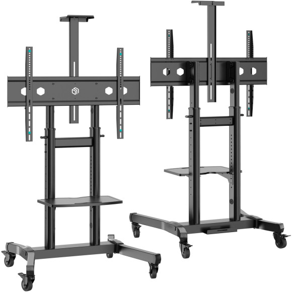 Стойка для телевизора Onkron TS1891 черный 50"-90" макс.100кг напольный мобильный Стойка для телевизора Onkron TS1891 черный 50"-90" макс.100кг напольный мобильный