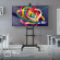 Стойка для телевизора Onkron TS1891 черный 50"-90" макс.100кг напольный мобильный Стойка для телевизора Onkron TS1891 черный 50"-90" макс.100кг напольный мобильный