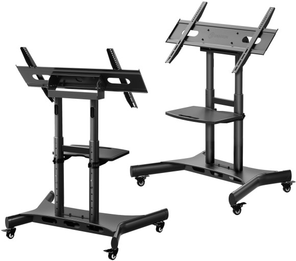 Стойка для телевизора Onkron TS1380 черный 50"-83" макс.70кг напольный мобильный Стойка для телевизора Onkron TS1380 черный 50"-83" макс.70кг напольный мобильный