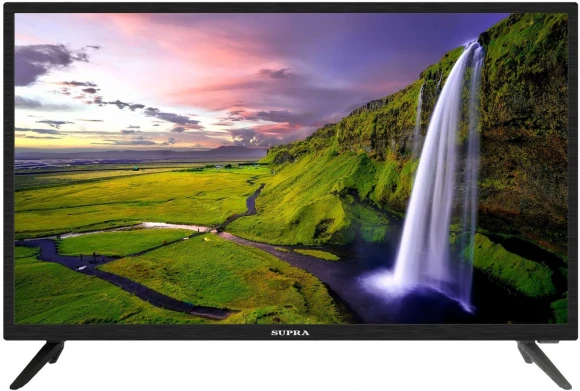 Телевизор LED Supra 40" STV-LC40ST0045F черный FULL HD 60Hz DVB-T DVB-T2 DVB-C WiFi Smart TV
