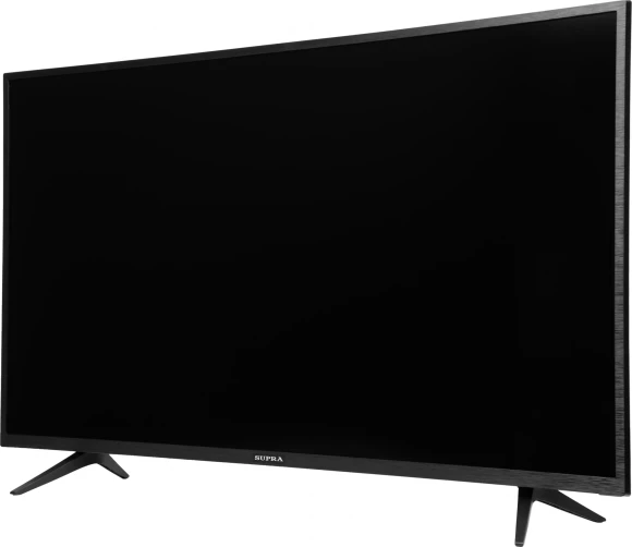 Телевизор LED Supra 40" STV-LC40ST0045F черный FULL HD 60Hz DVB-T DVB-T2 DVB-C WiFi Smart TV (RUS)