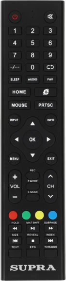 Телевизор LED Supra 40" STV-LC40ST0045F черный FULL HD 60Hz DVB-T DVB-T2 DVB-C WiFi Smart TV (RUS)