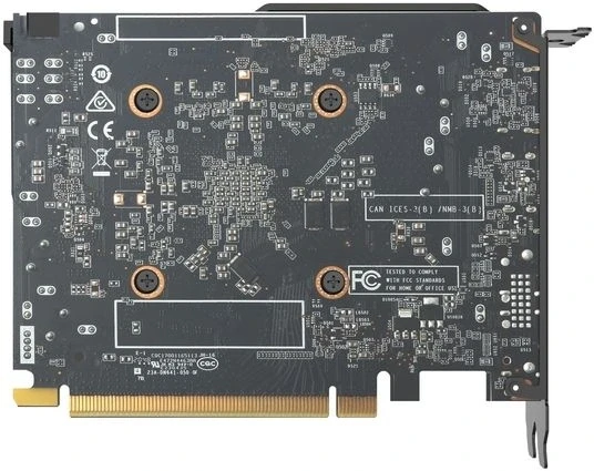 Видеокарта Zotac PCI-E 4.0 RTX 3050 ECO SOLO NVIDIA GeForce RTX 3050 8Gb 128bit GDDR6 1777/14000 HDMIx1 DPx3 HDCP Ret Видеокарта Zotac PCI-E 4.0 RTX 3050 ECO SOLO NVIDIA GeForce RTX 3050 8Gb 128bit GDDR6 1777/14000 HDMIx1 DPx3 HDCP Ret
