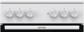 Плита Электрическая Gorenje Essential GEC5A41WG белый/черный стеклокерамика Плита Электрическая Gorenje Essential GEC5A41WG белый/черный стеклокерамика