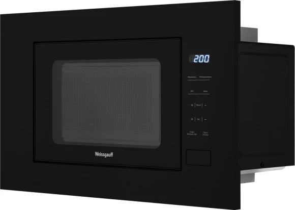 Микроволновая печь Weissgauff HMT-206 Compact 20л. 700Вт черный (встраиваемая)