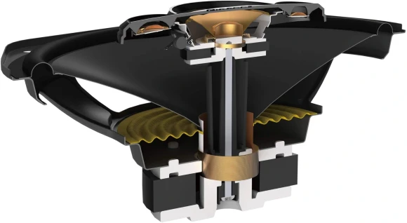 Колонки автомобильные Pioneer TS-A6978S 650Вт 92дБ 4Ом 15x23см (6x9дюйм) (ком.:2кол.) коаксиальные четырехполосные