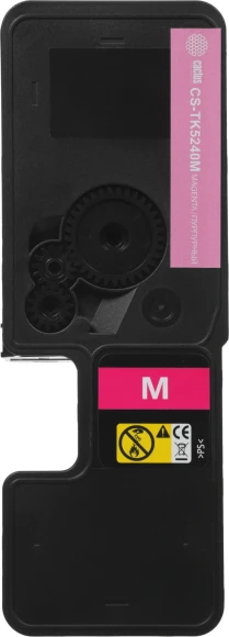 Картридж лазерный Cactus CS-TK5240M TK-5240M пурпурный (3000стр.) для Kyocera Ecosys M5526cdn/M5526cdw/P5026cdn/P5026cdw