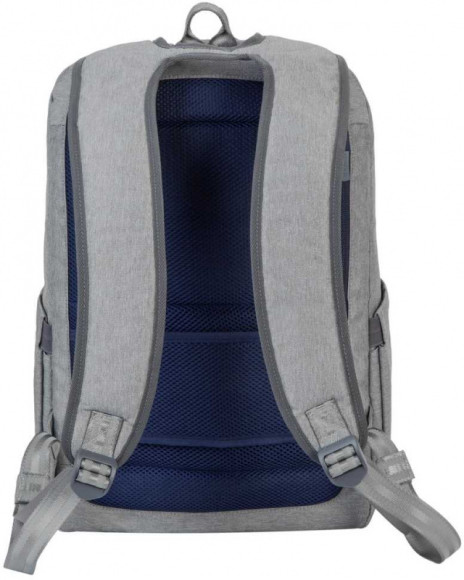 Рюкзак для ноутбука 15.6" Riva 7760 серый полиэстер женский дизайн (7760 GREY) Рюкзак для ноутбука 15.6" Riva 7760 серый полиэстер женский дизайн (7760 GREY)