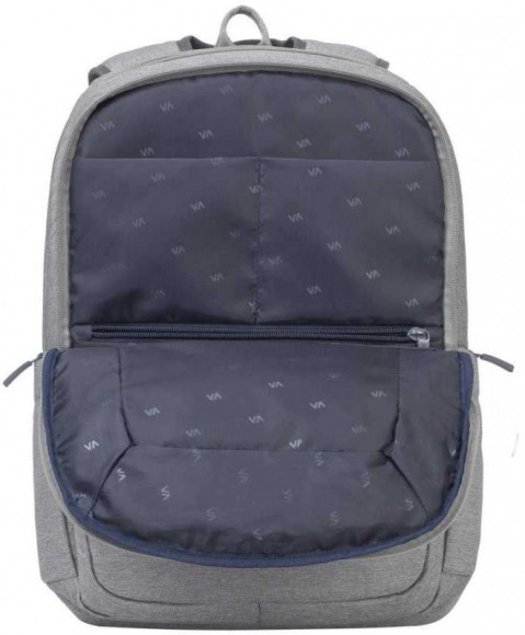Рюкзак для ноутбука 15.6" Riva 7760 серый полиэстер женский дизайн (7760 GREY) Рюкзак для ноутбука 15.6" Riva 7760 серый полиэстер женский дизайн (7760 GREY)