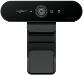 Камера Web Logitech Brio черный 13Mpix (4096x2160) USB3.0 с микрофоном (960-001107)