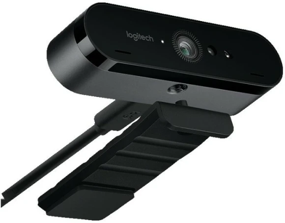 Камера Web Logitech Brio черный 13Mpix (4096x2160) USB3.0 с микрофоном (960-001107)
