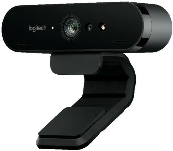 Камера Web Logitech Brio черный 13Mpix (4096x2160) USB3.0 с микрофоном (960-001107)